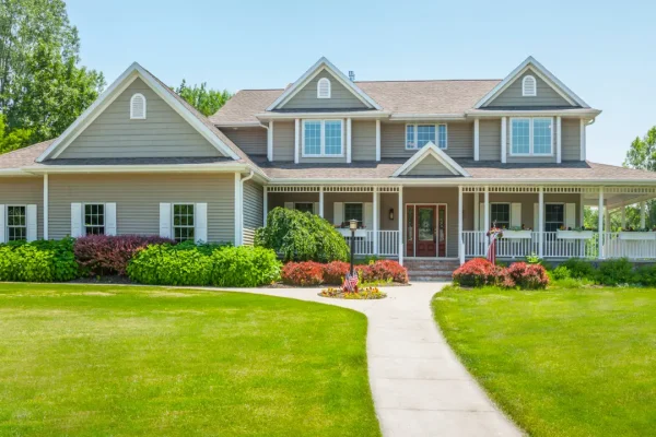 Suburban two-story home